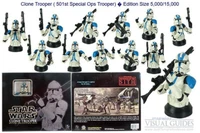 GENTLE GIANT STAR WARS REVENGE OF THE SITH 501ST CLONE TROOPER 1/6 BUST NEW