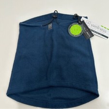 UR Wellness Unisex Fleece Gaiter with Drawcord in One Size Blue