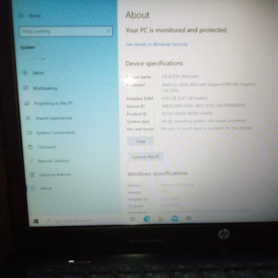 ✅✅ 2X Portátil HP 15 1.65GHz 296GB/231GB WIN10 ✅✅ Foto 4 de 4