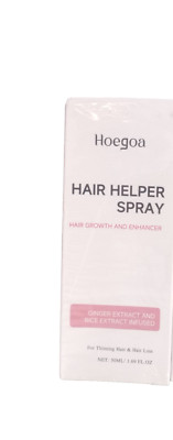 HOEGOA Hair Helper Spray Hair Growth and Enhancer Ginger Rice Extract 50ml