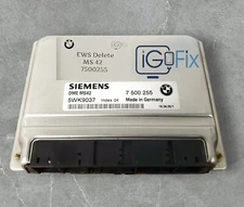 BMW MS42 SIEMENS DME E46 E39 E38 E36 EWS DELETE PLUG  & PLAY WHOLE UNIT