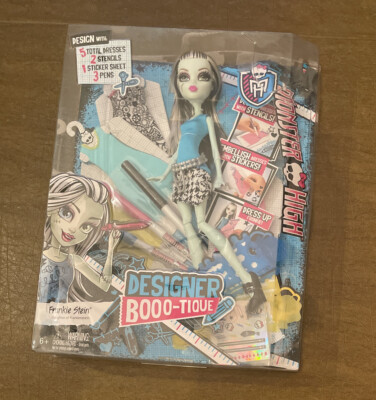 Monster High Frankie Stein Designer Booo-Tique New in box(slight damage to box)