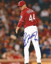 JASON FRASOR #44 TEXAS RANGERS AUTOGRAPHED SIGNED 8X10 PHOTO W/COA