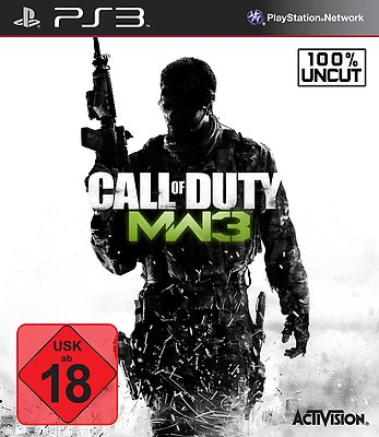 Call of Duty Modern Warfare 3 PS3 UNCUT Sony Playstation 3 Spiel OVP USK18 MW3