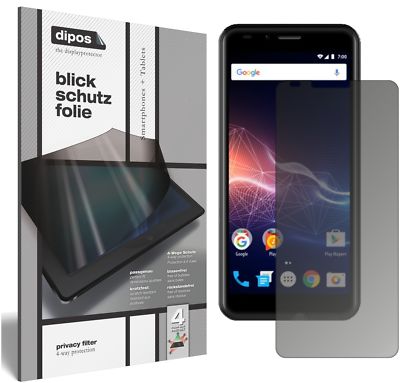 Schutzfolie für Vertex Impress Click 3G 2018 Blickschutzfolie matt Folie Display
