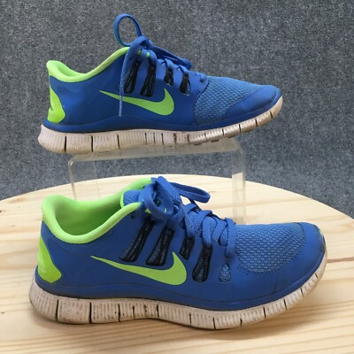 Nike Free Run Azul Nike Shoes Womens Free Running Sneakers Blue Mesh