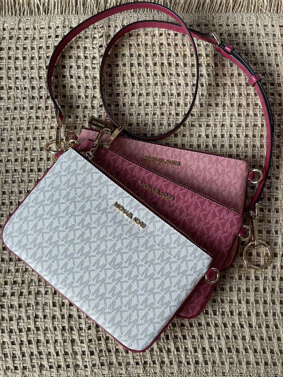 Michael Kors Jet Set Travel Medium Triple Pouch Crossbody Michael Kors Jet Set Travel Medium Triple Pouch Crossbody