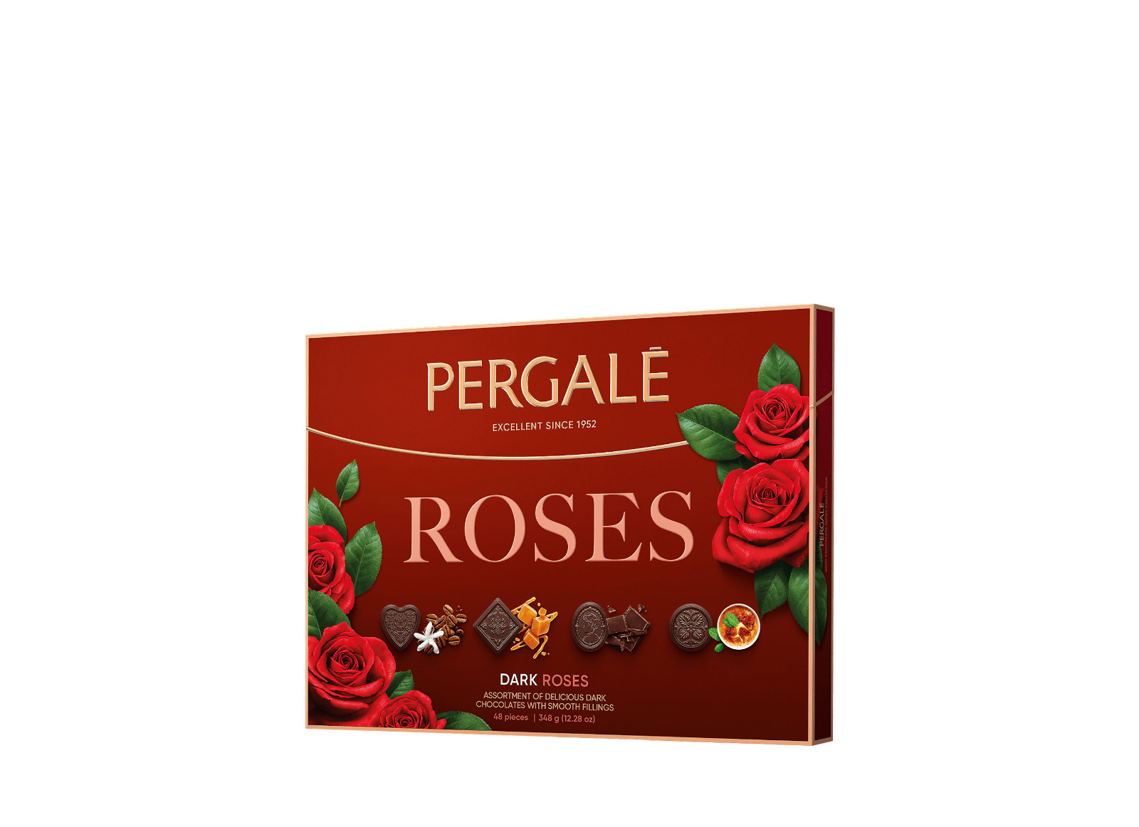 Surtido PERGALE Dulces de Chocolate Chocolate Chomelos Premium Lujo Cajas Caramelos Vilnius