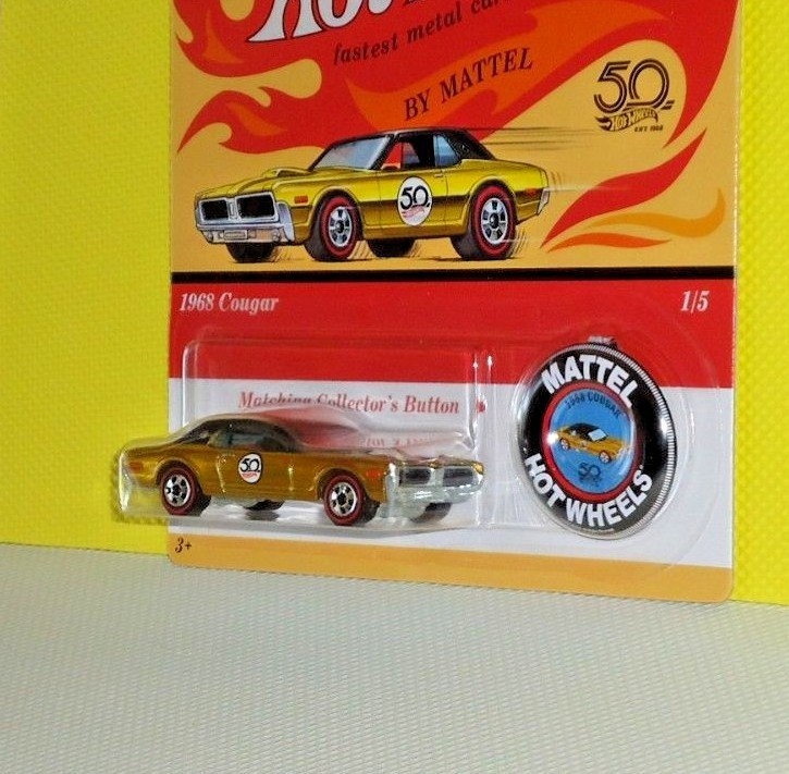 1/64 ヘルズデプト　クーガー DHgate.com:1:64 Scale 68 Mercury Cougar Die-cast Model Car
