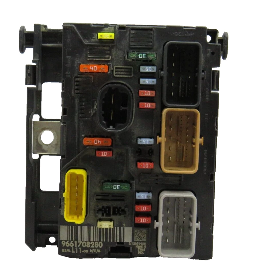 ⭐ BSM Sicherungskasten PEUGEOT / CITROEN 9661708280 BSM-L11-00 BSML1100 ⭐ - Bild 2 von 4