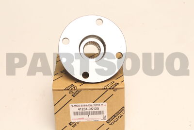 412040K120 Genuine Toyota FLANGE SUB-ASSY 41204-0K120 | eBay
