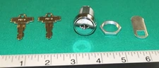 Valley pool table no. 7515 cam lock, qty 1 lock with 2 keys - New