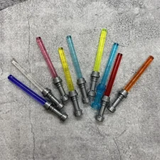 9pack Multicolor Lightsaber Blocks Accessories Lot for Minifigures A12LS01