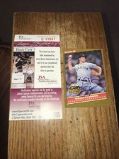 1986 Donruss Highlight #5 Roger Clemens SIGNED AUTOGRAPH 20Ks Boston Red Sox JSA