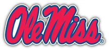 Mississippi Ole Miss Rebels Weather Resistant Vinyl Die Cut Sticker Decal 03