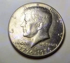 1776-1976-D Kennedy Bicentennial Half Dollar- Good Condition
