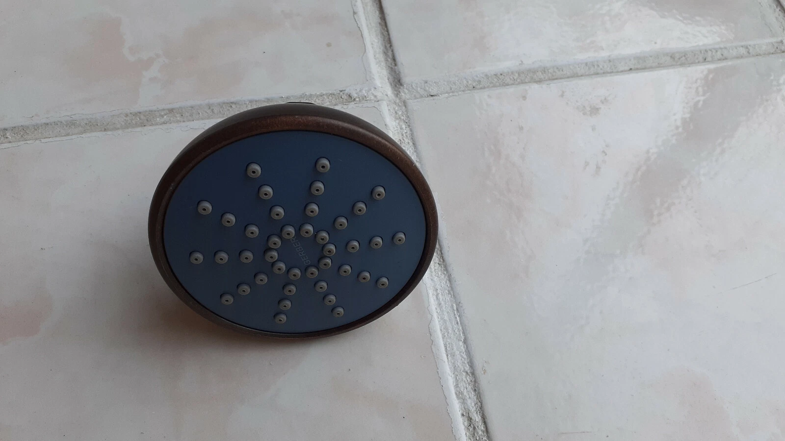 New Gerber Tumbled Oil-rubbed Bronze Shower Head A112.18.1M 2.0GPM
