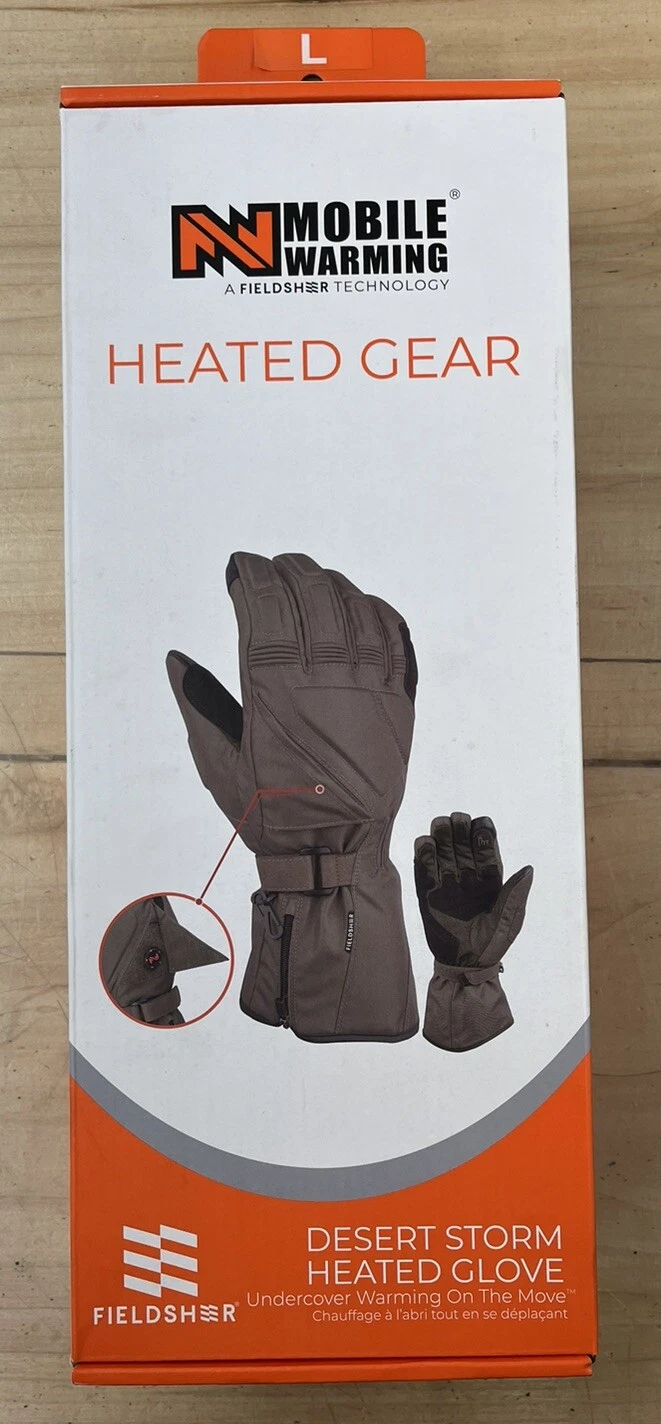 Mobile Warming Heated Gear Desert Storm Heated Glove By FieldSheer / LG