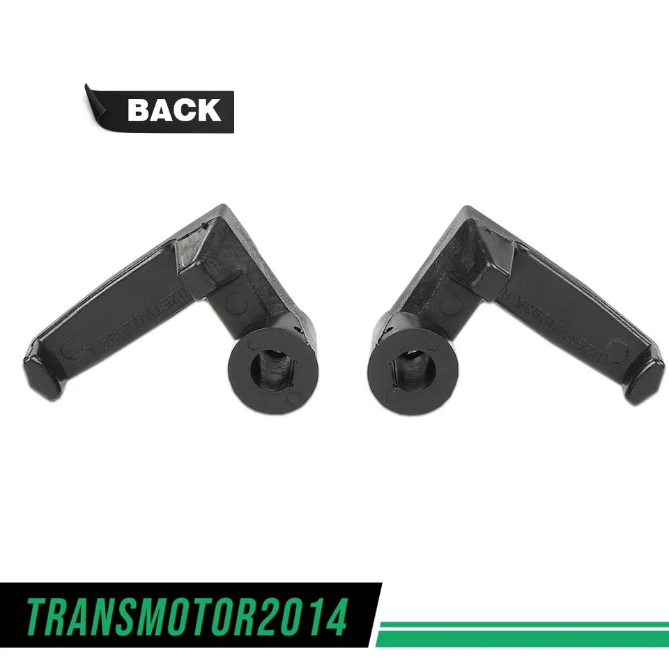 2PCS Vent Window Handles Locks Fit For 1980-1998 Ford Bronc F-150 F-250 LH & RH Foto 3 de 4