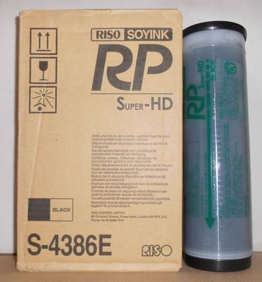 Riso Tintenpatrone S-4386E Risograph RP super HD black RP 3700 3700A 3790 1 stk.