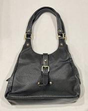 Hobo Purse Picard Bag Black Embossed Leather ...