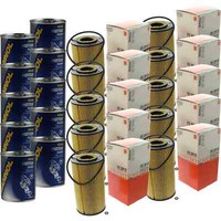 10X Original Mahle / Knecht ÖLfilter OX 169D + 10X SCT Motor Flush MotorspüLung