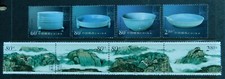 China 2002 2 sets SG 4698/4701, 4706/9 Mint unhinged cat £10