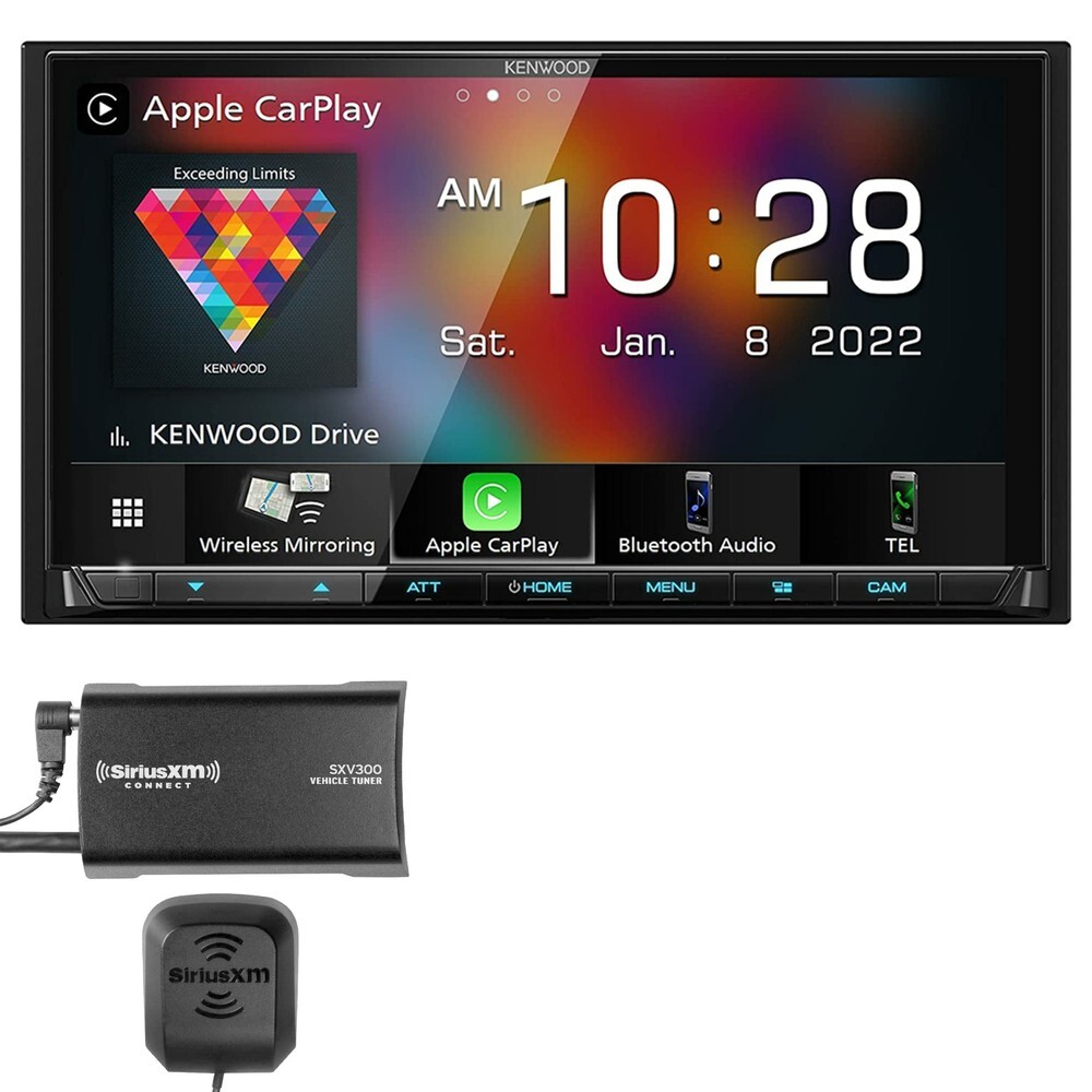 Двухди ресивер Kenwood DMX9708S 695 тюнер Sirius XM 141590₽