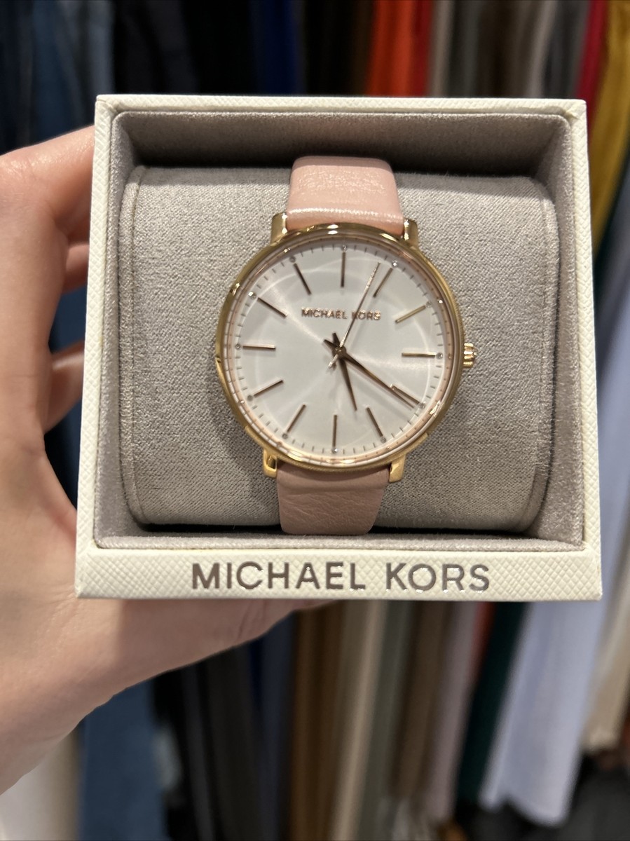 【限定値下げ】MICHAEL KORS RoseGold mk2741 Michael Kors Women's Pyper Rose Gold-Tone and Blush Leather
