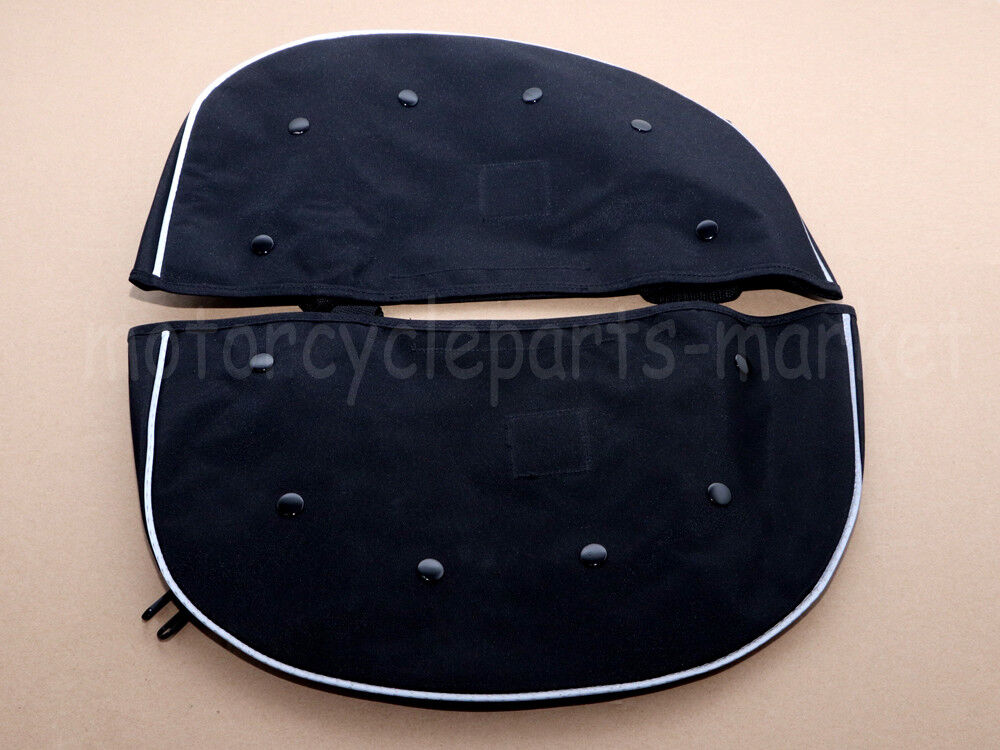 For Harley Davidson Softail FL Lower Soft Chaps Fairing Covers with Pockets  USA