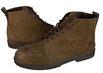 Men\'s Brown Leather Chukka Boots - Classic Lace-Up Moc Toe Mateo Moc Toe Boot Tobacco – Nisolo main image 4