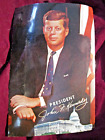 Vtg Tichnor Bros Giant Postcard Historical 35Th President John F. Kennedy Jfk