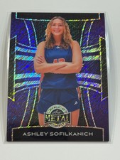 2025 Leaf Metal Women Of Sport Base Purple Shimmer #11 Ashley Sofilkanich 1/1
