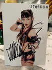 2023 STARDOM Thekla "Toxic Spider" Autographed Portrait NJPW WWE AEW Marigold — photo 1