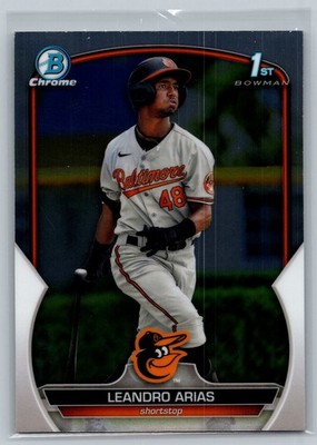 2023 Bowman Leandro Arias Chrome Prospects   BCP-84
