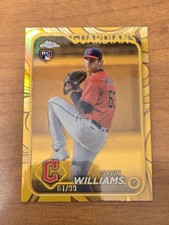 2024 Topps Gilded Collection - Gavin Williams #105 /99 (RC)