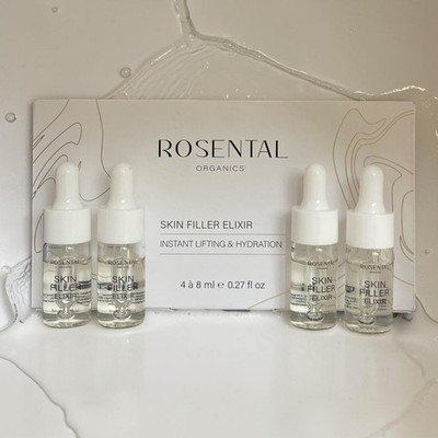 Rosental Organics Skin Filler Elixir   Anti-Aging Gesichtsserum 4x8 ml