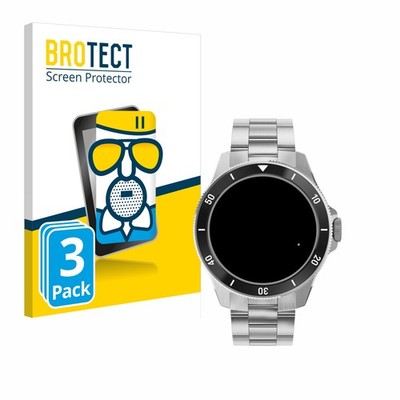 3x Panzerfolie Schutzglas matt für Withings ScanWatch Nova (42 mm) schutz