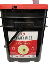 Readywise Emergency Food Supply, 132 servings, 12 lbs 12.69 oz (5.80 kg) New
