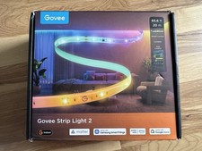 Govee Strip Light 2 65.6ft RGBIC Smart LED Indoor Strip - New Open Box