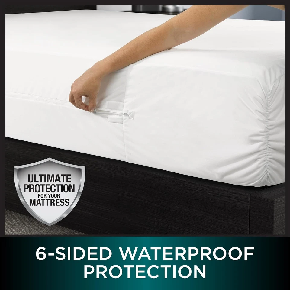 Colchón Protect-A-Bed AllerZip con cremallera Queen, a prueba de chinches y Dus Foto 4 de 4