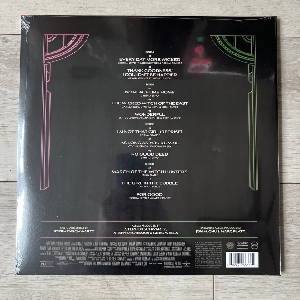 Wicked: For Good Yellow Brick Road Picture Disc RSD Black Friday 2025 - Image 2 of 2