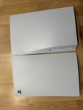 Official Sony PlayStation 5 Console Cover Plate White Disc Edition Brand New