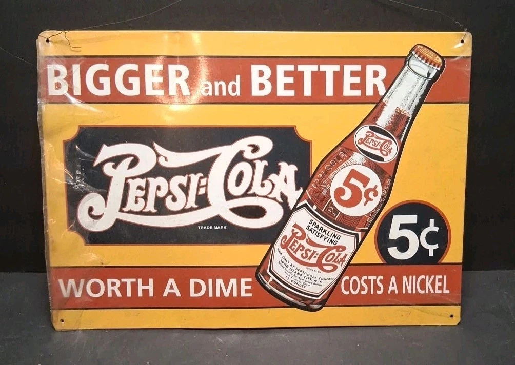 Preços baixos em Antiga Placa da Pepsi | eBay