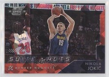 2021 Contenders Optic Suite Shots Red Cracked Ice Prizm Nikola Jokic Jokić kk4