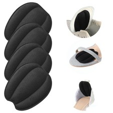 Black 4PCS Shoe Tongue Pads, Tongue Pads for Shoes, Non Slip Tongue Cushion Soft