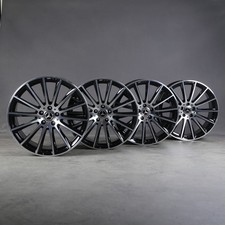 19 Inch Alloy Wheels 4x Mercedes AMG CLA 35 C118 X118 A1184010300 Black