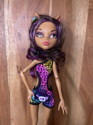Monster High Gloom Beach Clawdeen Wolf Doll 2008