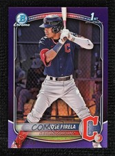 2025 Bowman Chrome Prospects Purple Refractor 20/250 Jose Pirela #BCP-111 1i0l