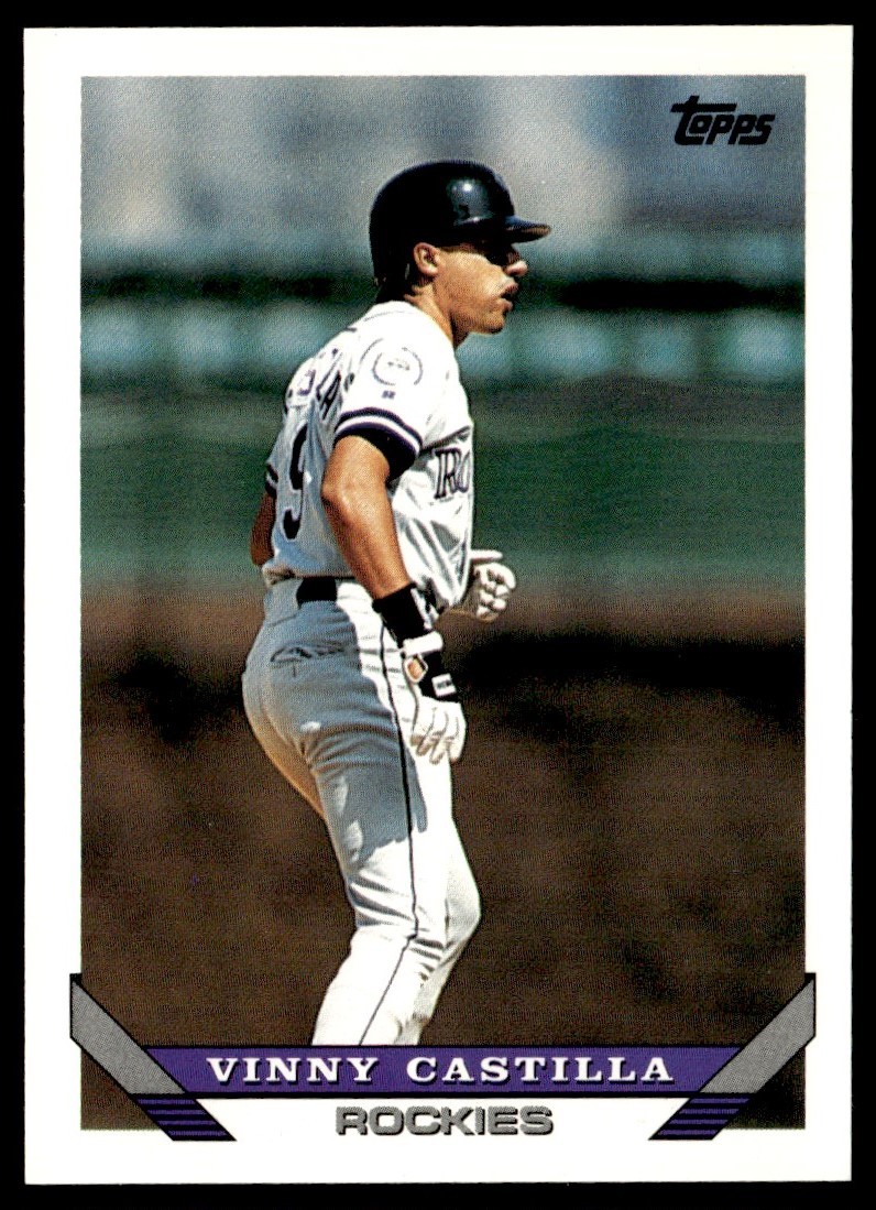 1993 Topps Traded Vinny Castilla Colorado Rockies #33T